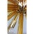 Contemporary Sputnik amber triedro Murano glass chandelier. For Bright and lively interiors. Metal frame in 24K Gold...