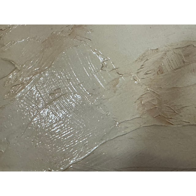 1980s Up Winter Dunes Post Impressionist Oil Painting For Sale In Chicago - Image 6 of 7