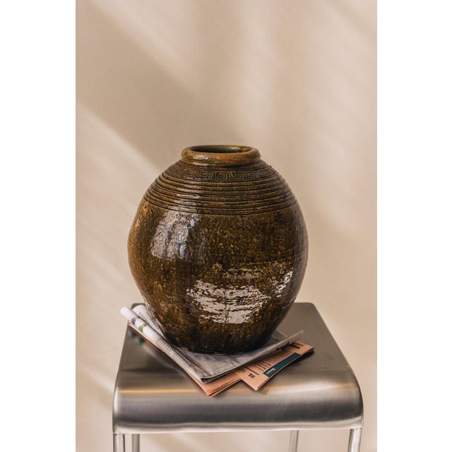 Large Chinese Majesty Stoneware For Sale - Image 4 of 7