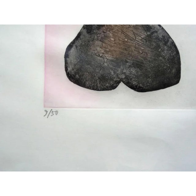 Contemporary André François, Three Women, Etching, 1980s For Sale - Image 3 of 4