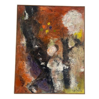 Manfred Leupold, Fasnacht, Oil Painting, 2012 For Sale