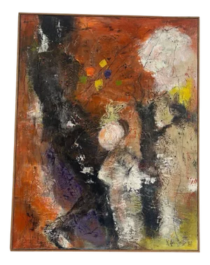 Manfred Leupold, Fasnacht, Oil Painting, 2012