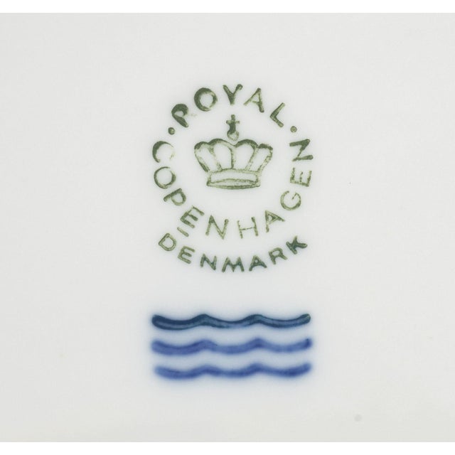 Late 20th Century Late 20th Century Royal Copenhagen Porcelain Partial Dinnerware Service - 45 pcs For Sale - Image 5 of 13