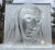 Deco - Mid Century Vintage Frosted Art Glass Madonna Statuette Crystal Plaque For Sale - Image 17 of 17