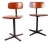 Set of Industrial School Chairs, 1960s For Sale
