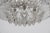 Metal Clear Glass Icicles Flush Mount, Germany, 1960s For Sale - Image 7 of 11