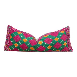 Antique Harita Sindh Silk Pillow For Sale