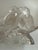 1938 Vintage Sign Verlys Frosted/Clear "Love Birds" Glass Vase For Sale - Image 15 of 17