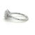 Metal Tiffany & Co. Soleste 1.00 CTTW Diamond Engagement Ring, Platinum, Size 6 For Sale - Image 7 of 9