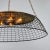 Vintage Wire Basket Pendant Light For Sale - Image 4 of 8