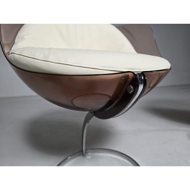 1970s Sphere Dining Chairs by Boris Tabacoff for MMM, France, 1970s, Set of 4 For Sale - Image 5 of 8
