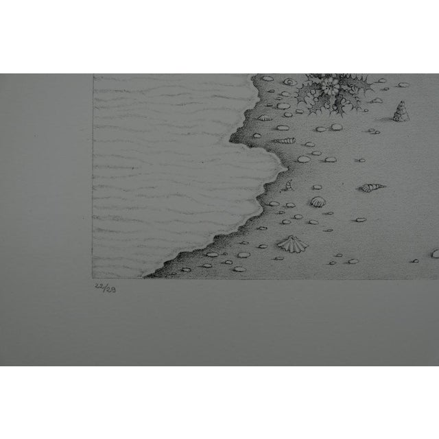 Gochka Charewicz, La plage, Lithograph For Sale - Image 5 of 7