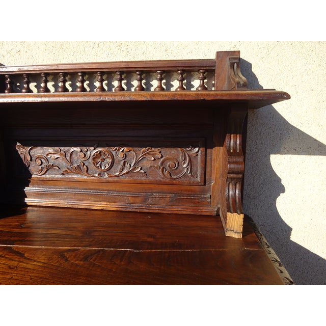 Tan Vintage Dresser Cabinet from Bedel & Cie For Sale - Image 8 of 18
