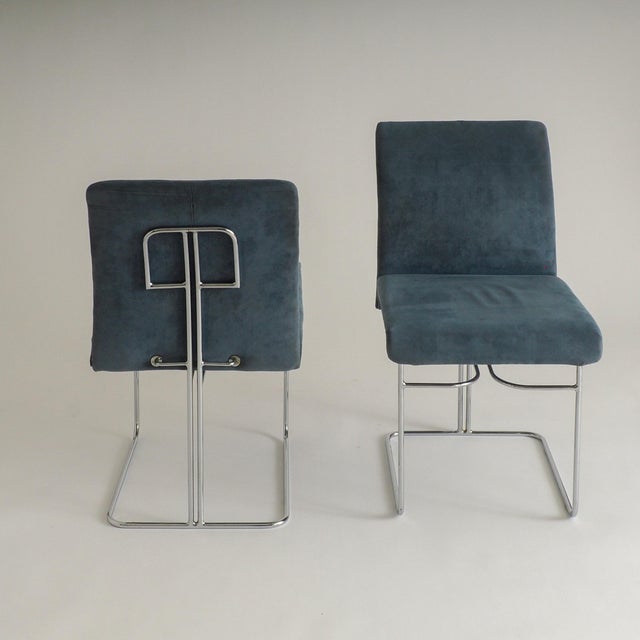 Dining Chairs attributed to Ernesto Radaelli for Saporiti, 1970s, Set of 4 For Sale - Image 18 of 18