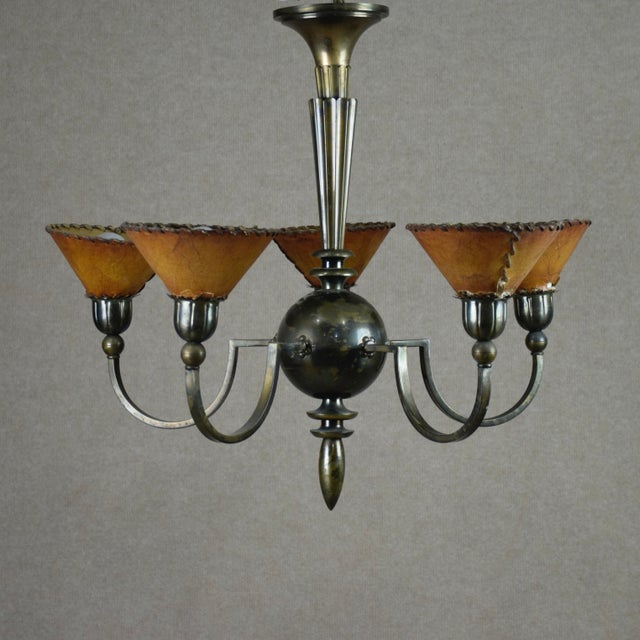 Model nr 6364 from Böhlmarks catalog. Made in patinated brass. I have official proof of authenticity such as vintage...