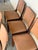 Johannes Andersen Rosewood Dining Chairs Set of 6 Leather Seating Denmark 1960s For Sale In Los Angeles - Image 6 of 10