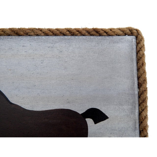 Contemporary Matt Rix, Naïve Style Galloping Horse, Oil Painting For Sale - Image 3 of 11