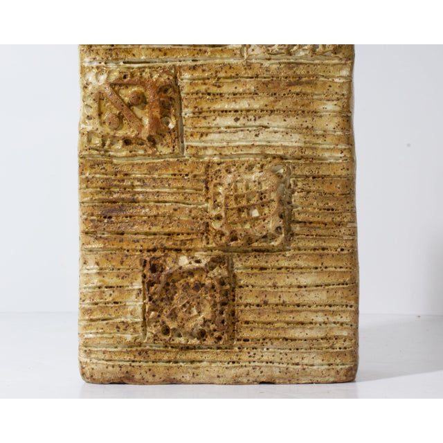 Garner Studio Pottery Hand Built Vase With Applied Design Chairish