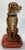 Antique Handmade Ceramic Spotted Cat Figure For Sale In Kansas City - Image 6 of 10
