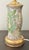 Silver Vintage Botanical Reverse-Decoupage Glass Table Lamp With Pierced Brass Base For Sale - Image 8 of 12