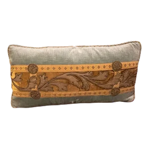 Velvet Rectangle Vestment Lumbar Pillow