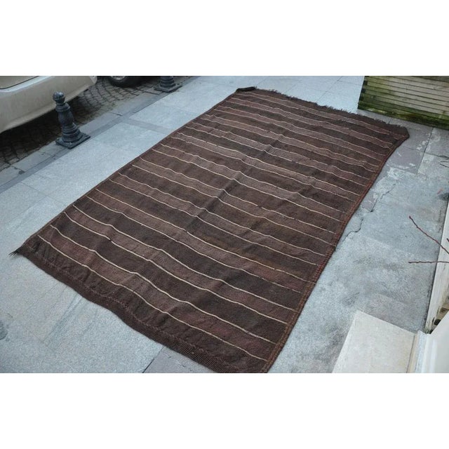 Faded Goat Wool Rug | Chairish