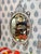 1990s 1990s Oval Shaped White Mother of Pearl Inlaid Mirror For Sale - Image 5 of 8