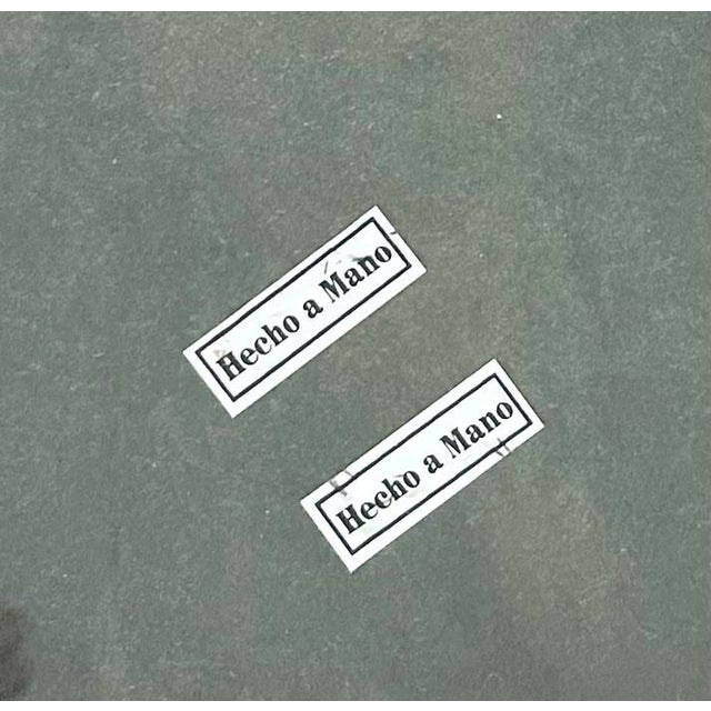 1960s Repousse Silverplated Embossed Picture Frame Hecho a Mano Handcrafted For Sale - Image 10 of 10