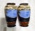 Vintage Mid-Century Japanese Satsuma Moriage Porcelain Vases - A Pair For Sale - Image 4 of 8