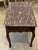 19th Century French Walnut Marble Top Console For Sale - Image 12 of 13