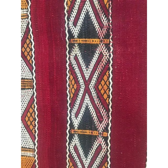 Antique Moroccan Flat Runner For Sale - Image 11 of 15