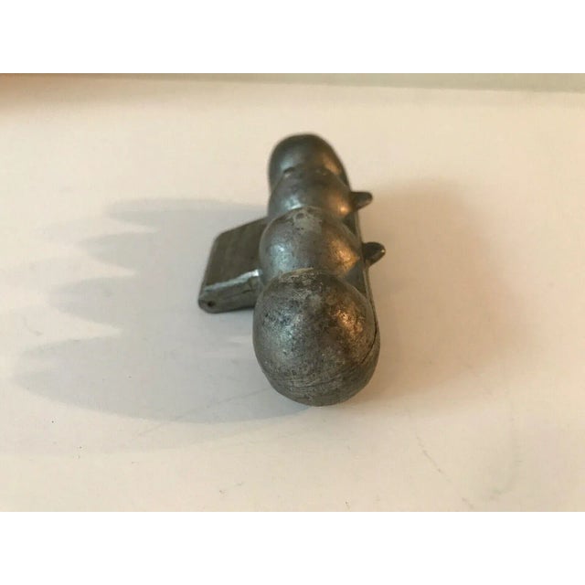 Antique #340 Fruit Hinged Pewter Ice Cream Mold For Sale - Image 4 of 10