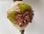 Vintage Victorian Hurricane Opaque 3d Table Lamp - "Gone With the Wind" Featuring Raised, Hand-Painted Floral Motifs on Milk Glass a Marble Base For Sale - Image 10 of 10