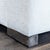 Gray Kreiss Como Modern Loveseat With Wide Arms For Sale - Image 8 of 9