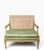 Wood Vintage French Style Caned Back Settee For Sale - Image 7 of 15