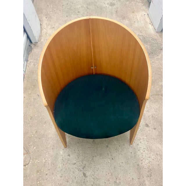 Wood 90s Postmortem Italian Chair. For Sale - Image 7 of 12