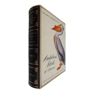 1980s The Audubon Society Baby Elephant Folio - Audubon's Birds of America Illustrated Book For Sale