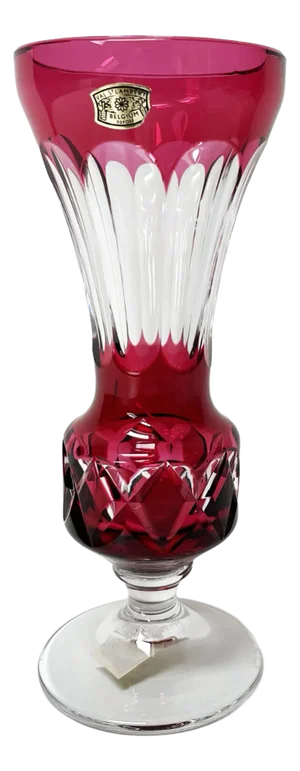 Crystal Vase from Val Saint Lambert - Belgian