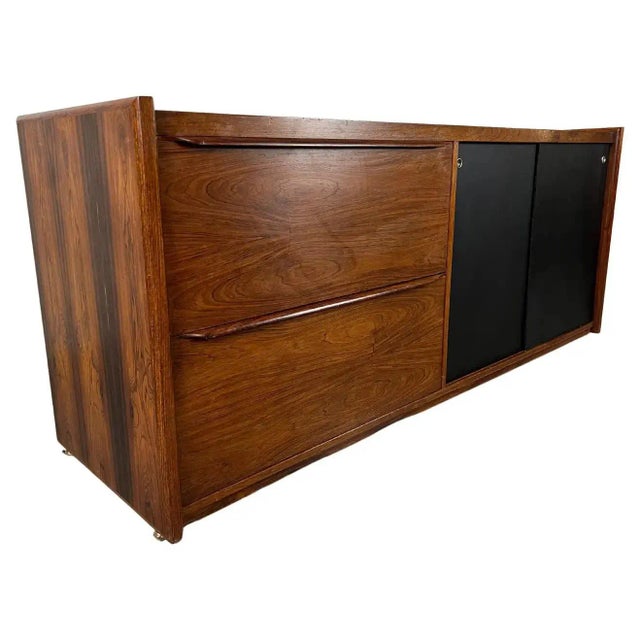 Danish Modern Rosewood Credenza For Sale - Image 13 of 13