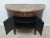 Black Maitland Smith Demilune Commode Server Buffet For Sale - Image 8 of 13
