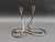 Towle Silversmiths Mid 20th Century Towle Marion Anderson Noyes Sterling Silver Pair of Candlesticks Candle Holders For Sale - Image 4 of 8