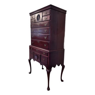 17th Century High Boy 2-Piece For Sale