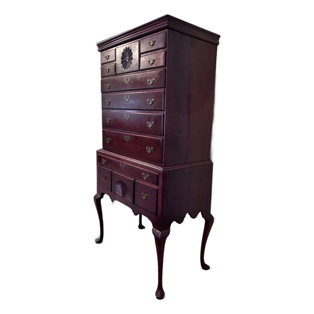 17th Century High Boy 2-Piece For Sale