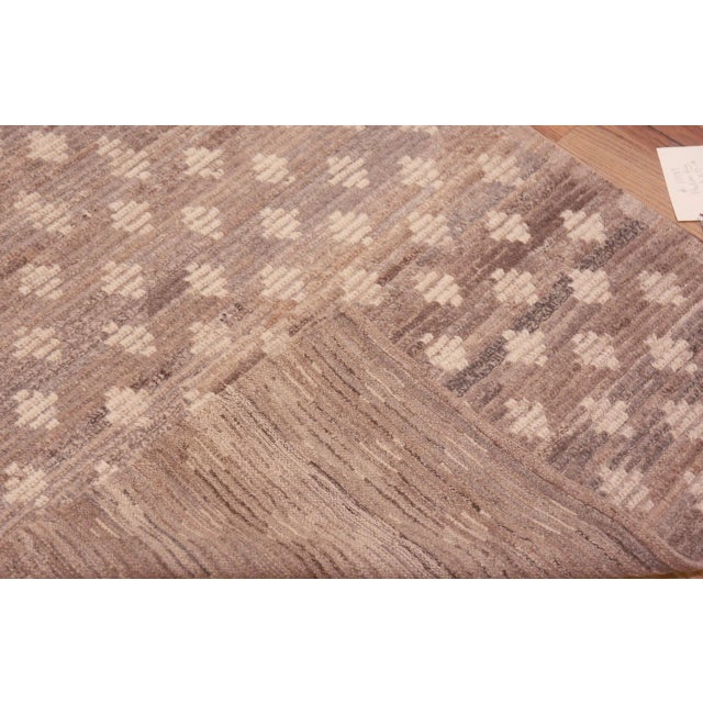 Nazmiyal Collection Modern Runner Abrash Rug For Sale - Image 4 of 8