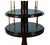 English Regency Brass Mounted Mahogany Three-Tier Dumb Waiter For Sale - Image 9 of 12