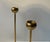 Metal Scandinavian Modern Tulip Candlesticks in Brass, 1960s, Set of 2 For Sale - Image 7 of 8