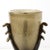 Pair of Mid-Century Sculptural Hand-Blown Smoke Murano Bullicante Glass Uplights For Sale - Image 11 of 17