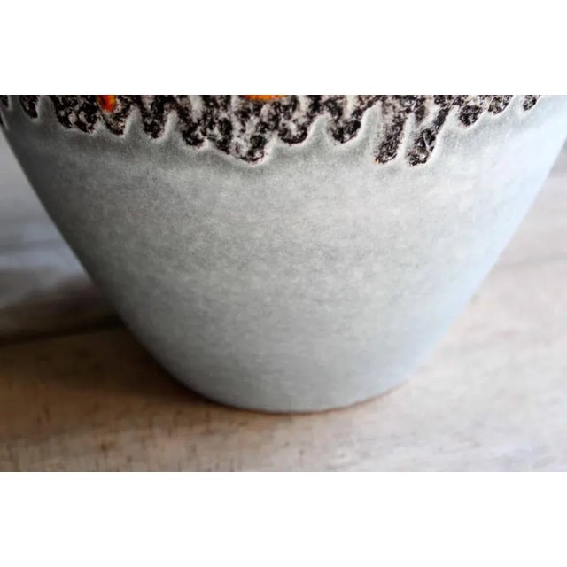 German Ceramic Vase, 1960s For Sale - Image 6 of 11