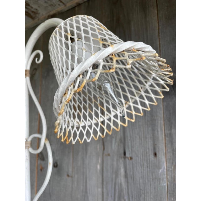 Wicker & Bamboo Table For Sale - Image 10 of 14