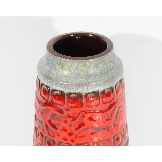Carstens Tönnieshof West German Prehistoric Design Ceramic Vase For Sale In Indianapolis - Image 6 of 7